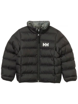 Helly Hansen Dwustronna kurtka pikowana "Dalen" w kolorze czarno-szarym rozmiar: 128