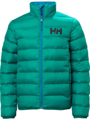 Helly Hansen Dwustronna kurtka pikowana "Marka" w kolorze zielono-niebieskim rozmiar: 164