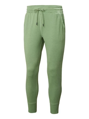 Helly Hansen Funkcyjne spodnie dresowe "Lifa Tech Lite" w kolorze zielonym rozmiar: XL