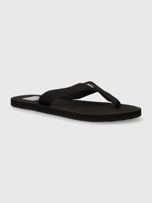 Helly Hansen japonki LOGO SANDAL 2 damskie kolor czarny na płaskim obcasie 11957