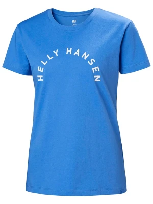 Helly Hansen Koszulka funkcyjna "F2F Cotton Tee 2.0" w kolorze niebieskim rozmiar: XS