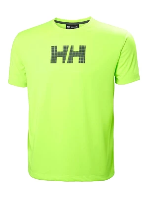 Helly Hansen Koszulka funkcyjna "Fast" w kolorze zielonym rozmiar: M