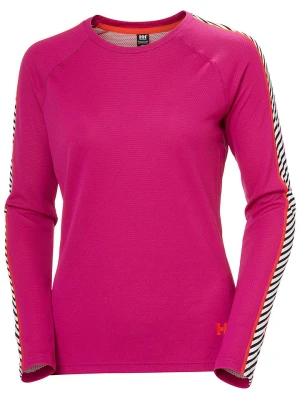 Helly Hansen Koszulka funkcyjna "Lifa Active" w kolorze różowo-biało-czarnym rozmiar: S
