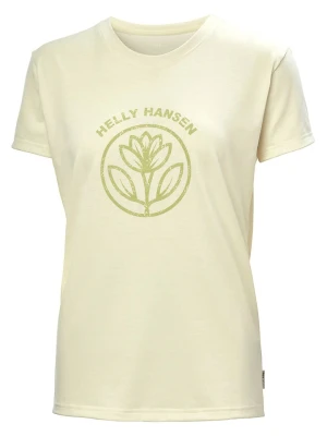 Helly Hansen Koszulka funkcyjna "Skog Graphic Tee" w kolorze żółtym rozmiar: XL