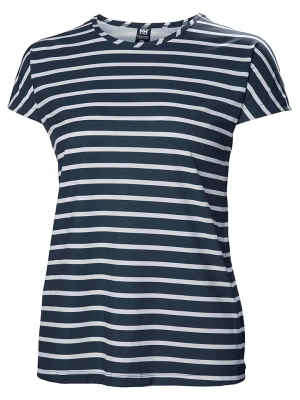 Helly Hansen Koszulka funkcyjna "Thalia Summer" w kolorze granatowo-białym rozmiar: XS