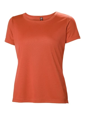 Helly Hansen Koszulka funkcyjna "Verglas Shade" w kolorze pomarańczowym rozmiar: M