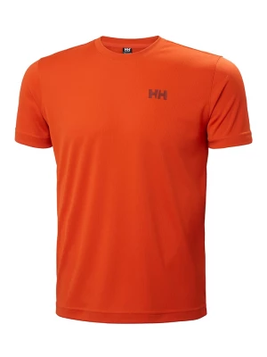 Helly Hansen Koszulka funkcyjna "Verglas Shade" w kolorze pomarańczowym rozmiar: S