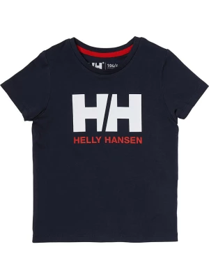 Helly Hansen Koszulka "Logo" w kolorze granatowym rozmiar: 116