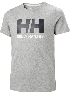 Helly Hansen Koszulka "Logo" w kolorze szarym rozmiar: 140