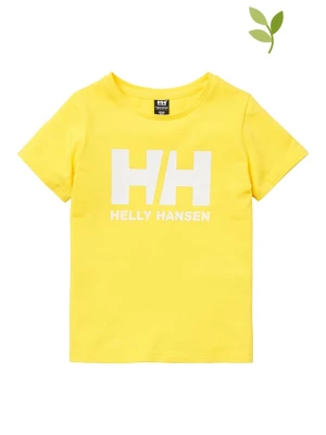 Helly Hansen Koszulka "Logo" w kolorze żółtym rozmiar: 104