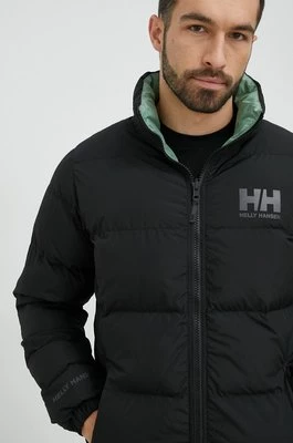 Helly Hansen kurtka dwustronna męska kolor czarny zimowa