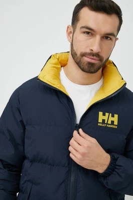 Helly Hansen kurtka dwustronna męska kolor granatowy zimowa