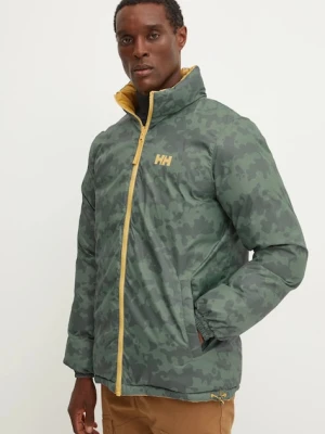 Helly Hansen kurtka dwustronna męska kolor żółty zimowa