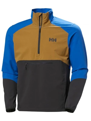 Helly Hansen Kurtka funkcyjna "Cascade Schield Anorak" w kolorze niebiesko-brązowo-czarnym rozmiar: XXL