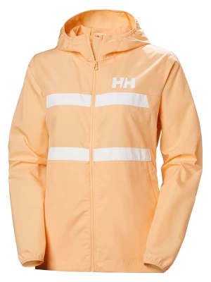 Helly Hansen Kurtka funkcyjna "Salt Stripe" w kolorze pomarańczowo-białym rozmiar: XS