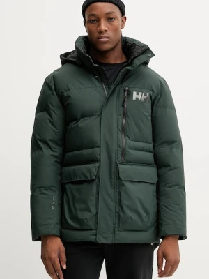 Helly Hansen kurtka męska kolor zielony zimowa