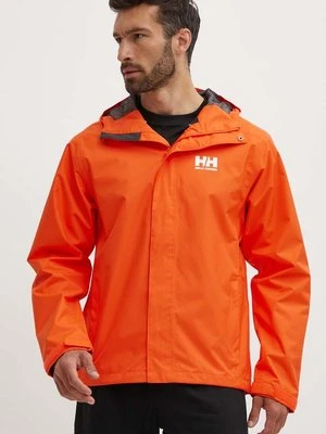 Helly Hansen kurtka męski kolor pomarańczowy przejściowa