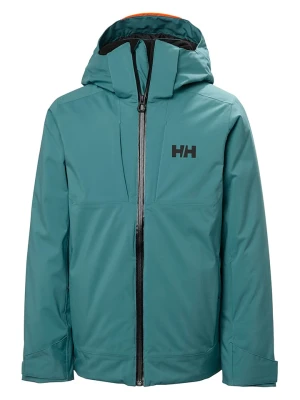 Helly Hansen Kurtka narciarska "Alpha" w kolorze turkusowym rozmiar: 152
