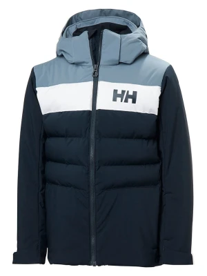 Helly Hansen Kurtka narciarska "Cyclone" w kolorze biało-błękitno-granatowym rozmiar: 152