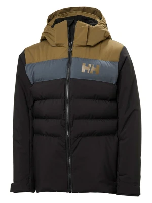Helly Hansen Kurtka narciarska "Cyclone" w kolorze brązowo-szaro-czarnym rozmiar: 134