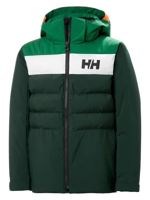 Helly Hansen Kurtka narciarska "Cyclone" w kolorze zielonym rozmiar: 164
