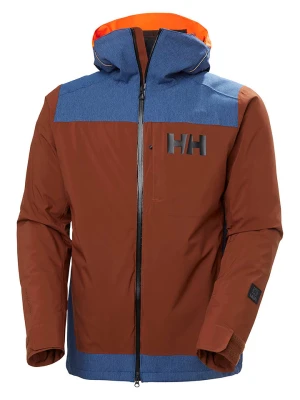 Helly Hansen Kurtka narciarska "Powdreamer 2.0" w kolorze ceglano-niebieskim rozmiar: S