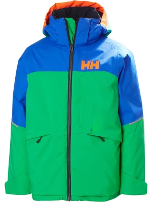 Helly Hansen Kurtka narciarska "Summit" w kolorze zielono-niebieskim rozmiar: 128