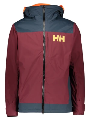 Helly Hansen Kurtka narciarska w kolorze granatowo-czerwonym rozmiar: L