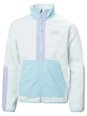 Helly Hansen Kurtka polarowa "Marka" w kolorze błękitno-biało-fioletowym rozmiar: 140