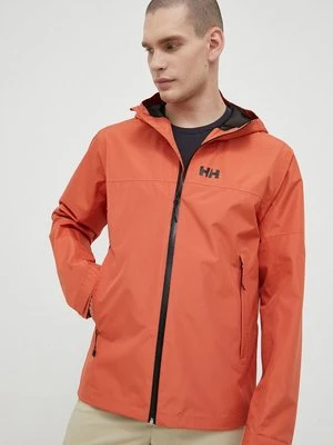 Helly Hansen kurtka przeciwdeszczowa Active Ocean Bound męska kolor pomarańczowy