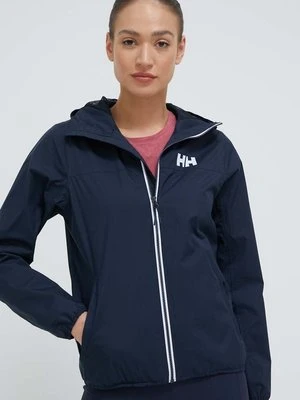 Helly Hansen kurtka przeciwdeszczowa Belfast II damska kolor granatowy 53433-990