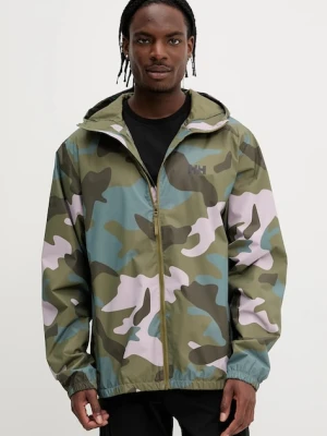Helly Hansen kurtka przeciwdeszczowa CORE GRAPHIC kolor zielony 54280
