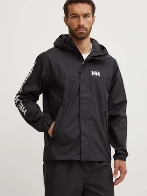 Helly Hansen kurtka przeciwdeszczowa Ervik kolor czarny 64032