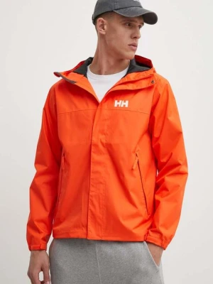 Helly Hansen kurtka przeciwdeszczowa Ervik kolor pomarańczowy 64032