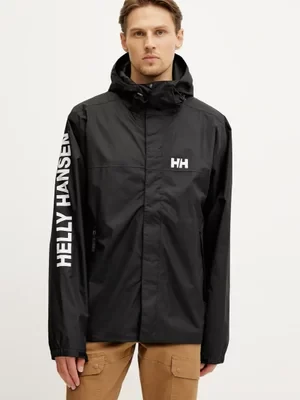 Helly Hansen kurtka przeciwdeszczowa Ervik męski kolor czarny 64032