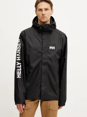 Helly Hansen kurtka przeciwdeszczowa Ervik męski kolor czarny 64032