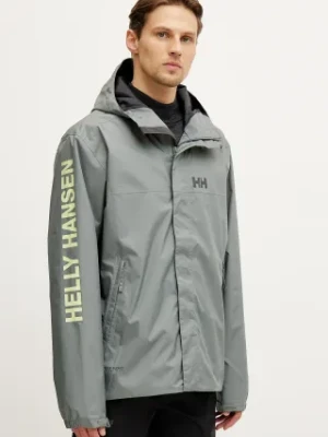 Helly Hansen kurtka przeciwdeszczowa Ervik męski kolor zielony 64032