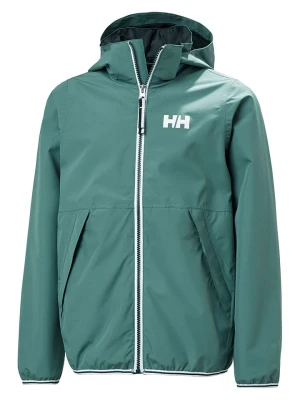 Helly Hansen Kurtka przeciwdeszczowa "Koster" w kolorze zielonym rozmiar: 140
