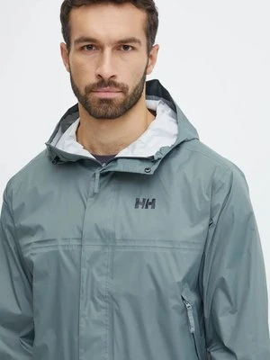 Helly Hansen kurtka przeciwdeszczowa Loke męska kolor turkusowy 62252