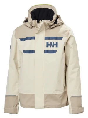 Helly Hansen Kurtka przeciwdeszczowa "Salt Port 2.0" w kolorze kremowym rozmiar: 146