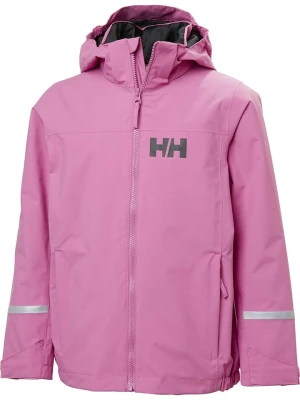 Helly Hansen Kurtka przeciwdeszczowa "Shelter" w kolorze jasnoróżowym rozmiar: 134