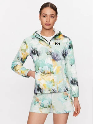 Helly Hansen Kurtka przejściowa ESRA RØISE Loke Print 63207 Zielony Regular Fit