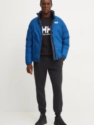 Helly Hansen kurtka puchowa dwustronna HH REVERSIBLE DOWN męska kolor granatowy 53890