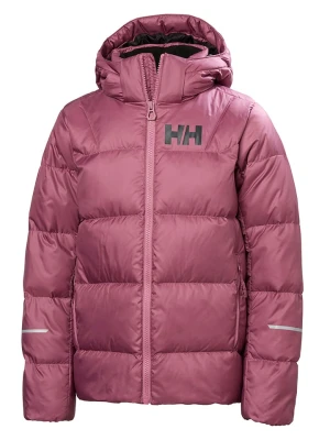 Helly Hansen Kurtka puchowa "Isfjord" w kolorze jagodowym rozmiar: 146