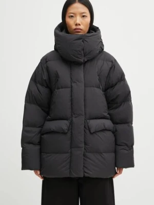 Helly Hansen kurtka puchowa W INSPIRE DOWN PUFFER kolor czarny zimowa oversize 53075
