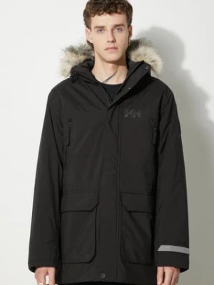 Helly Hansen kurtka REINE PARKA męska kolor czarny przejściowa 53630