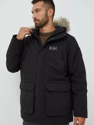 Helly Hansen kurtka REINE PARKA męska kolor czarny przejściowa 53630