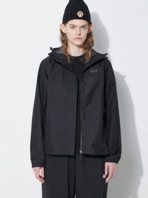 Helly Hansen kurtka Vancouver Rain damska kolor czarny przejściowa 53587