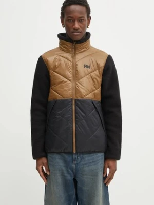 Helly Hansen kurtka VILLAGE HYBRID JACKET kolor zielony przejściowa 54499