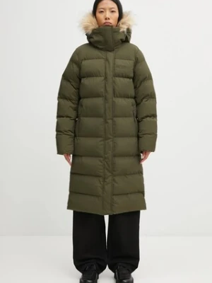 Helly Hansen kurtka W ARIA LONG PARKA kolor zielony zimowa 54512
